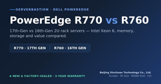 Dell PowerEdge R770 vs R760: Which New 2U Server Should You Buy in 2026?