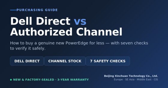 Buying a New PowerEdge: Dell Direct vs an Authorized Channel Supplier