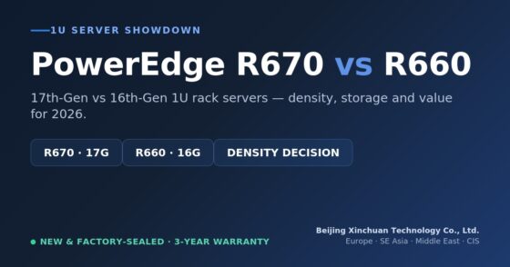 Dell PowerEdge R670 vs R660: The Best New 1U Server for Density in 2026