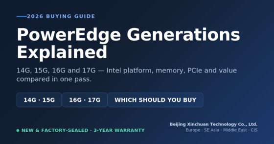 Dell PowerEdge Generations Explained: 14G, 15G, 16G and 17G (2026 Buying Guide)