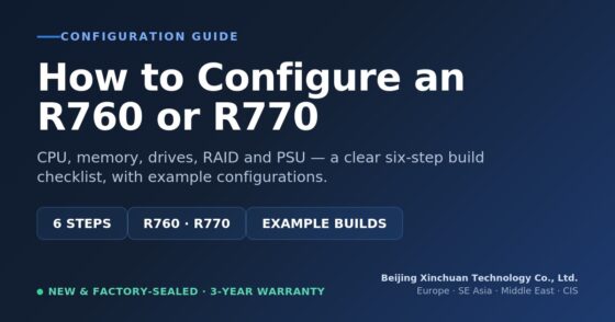 How to Configure a Dell PowerEdge R760 or R770: CPU, Memory, Drives, RAID and PSU