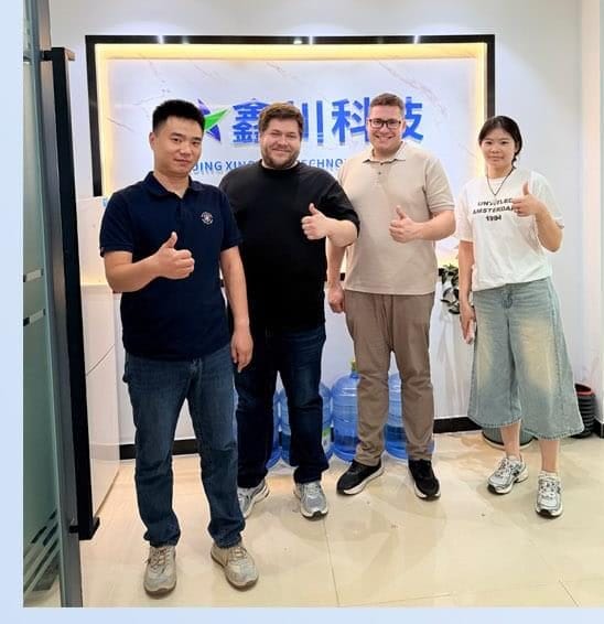 Clients visiting the Beijing office
