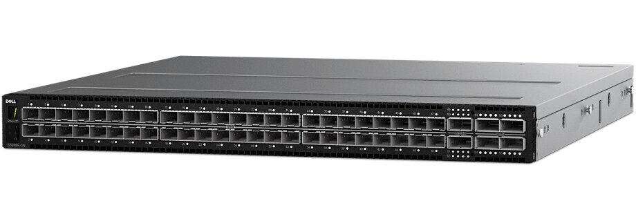 Dell PowerSwitch S5248F-ON open networking switch front panel