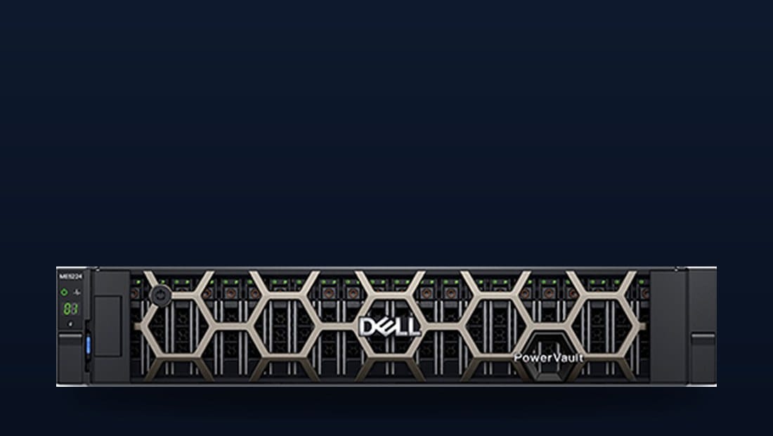 Dell PowerVault ME5224 storage array front view