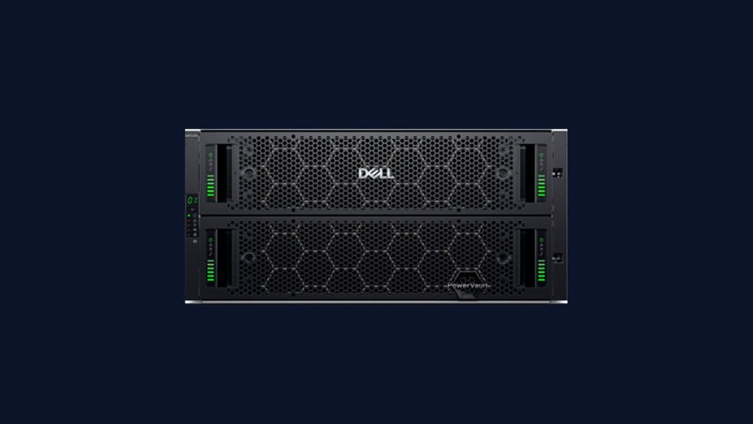 Dell PowerVault ME5284 storage array front view