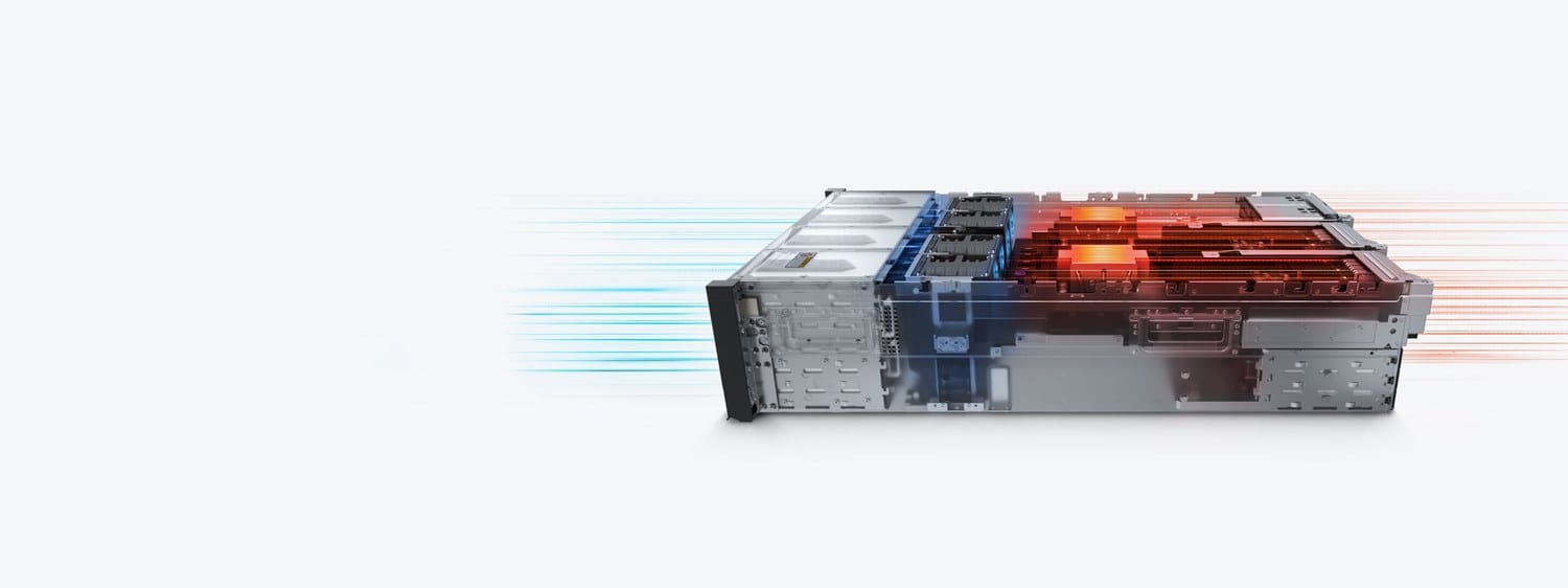 FusionServer 5288 V7 front-to-back airflow thermal design