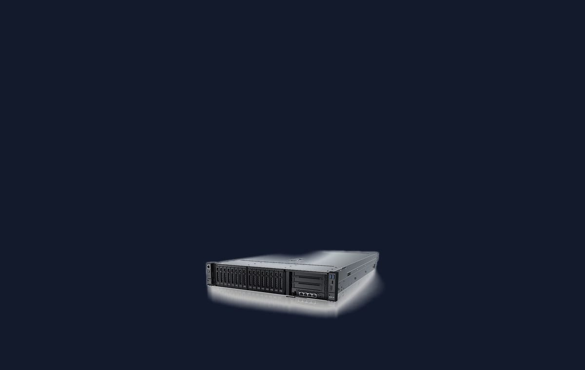 xFusion FusionServer 2288 V8 front drive bays and on-board networking