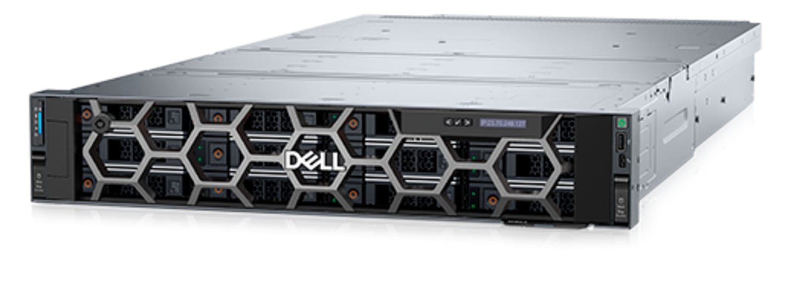 New Dell PowerEdge R760xd2 2U storage-dense rack server, front view
