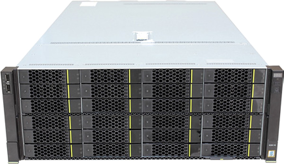 xFusion FusionServer 5288 V5 4U storage server with 44 front-accessible 3.5-inch drive bays