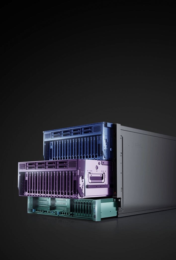 xFusion G8550 V8 modular compute, IO and storage layers